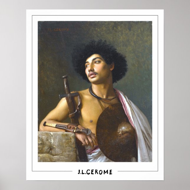 Jean-Léon Gérôme Zedign Poster de Arte #94 (Frente)