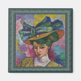 Jean Metzinger, mujer en un imán de arte Gorra