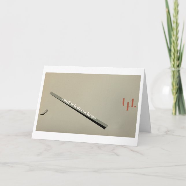 Jeanne: Auf Wiedersehen (Anverso)