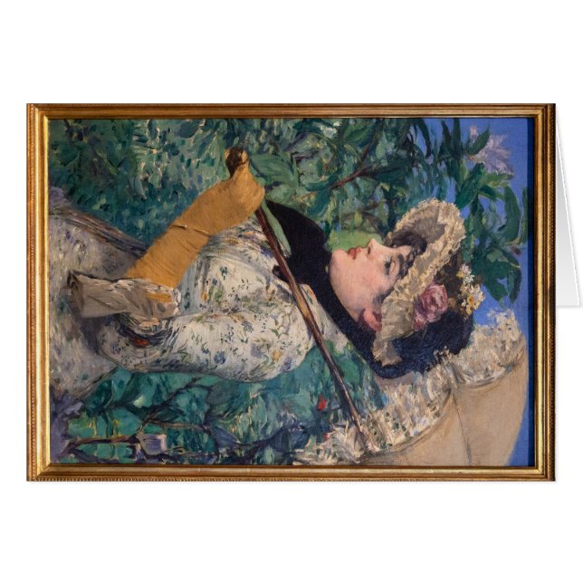 Jeanne (Primavera) De Édouard Manet (Anverso (Horizontal))