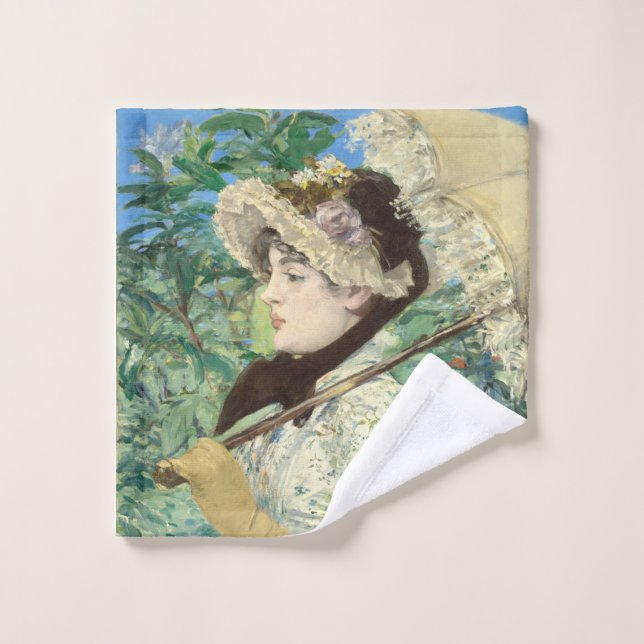 Jeanne (primavera) Edouard Manet (Toallita)