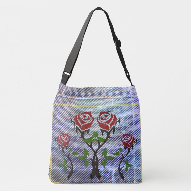 Jeans deportivos lucen la bolsa Tote de Carry-all (Reverso)