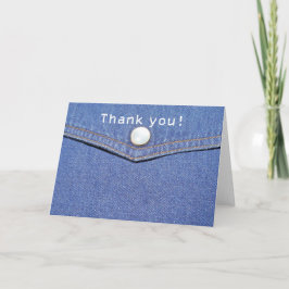 Jeans - Tarjeta de agradecimiento