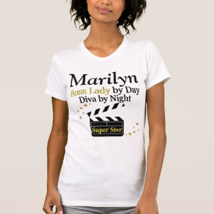 JEFA DE JEFE SUPER STAR PERSONALIZADA EN CAMISETA