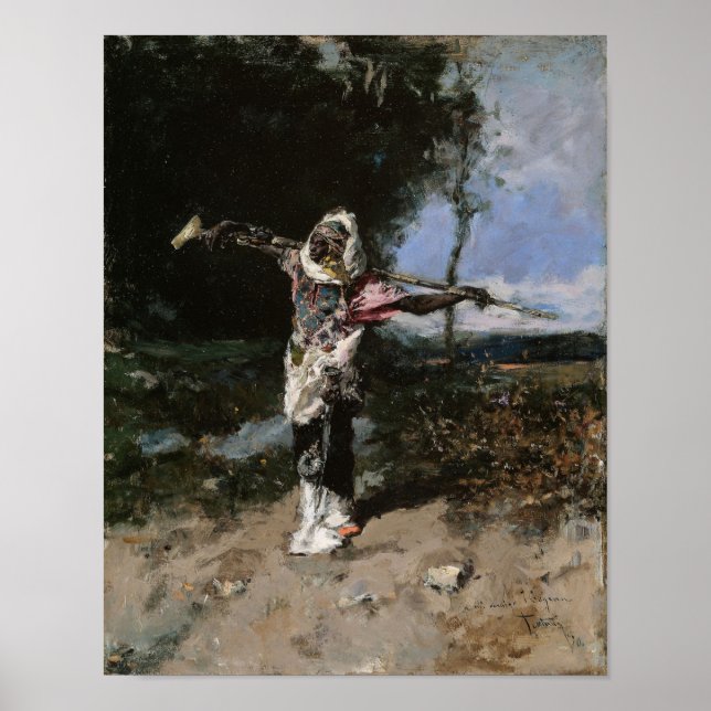 Jefe africano de arte vintage (Frente)