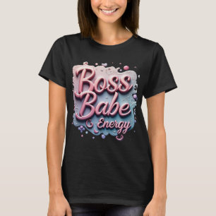 Jefe Babe Vibes camiseta