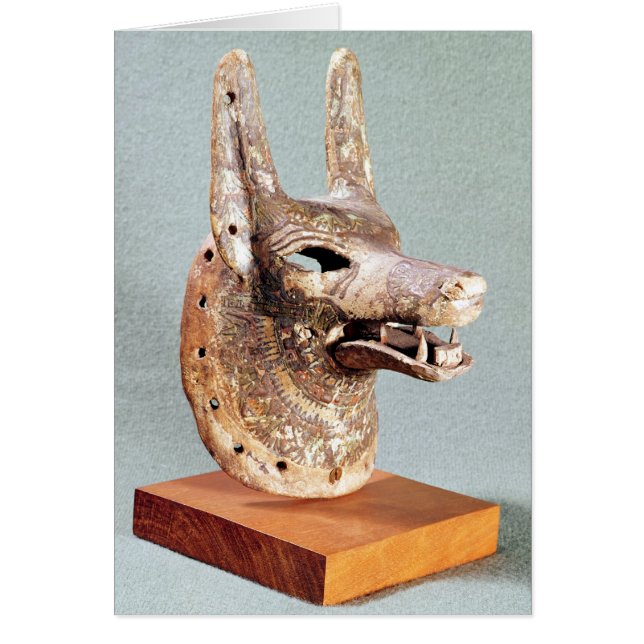 Jefe de Anubis, con un mandíbula con bisagras (Frente)