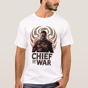 Jefe de camiseta de guerra Diseño de guerreros t