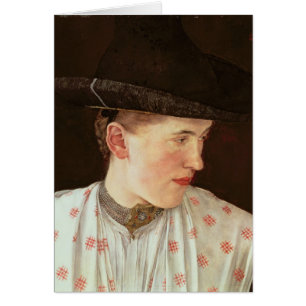 Jefe de un Chica campesino, c.1880