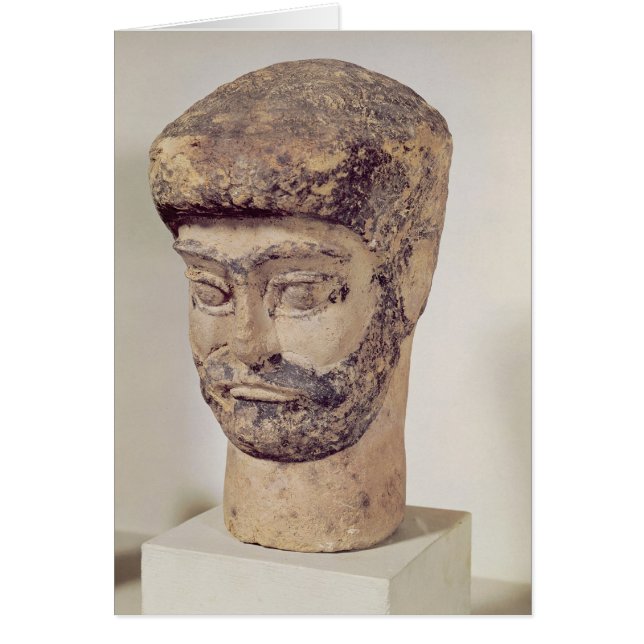 Jefe de un hombre con cuentas, c.1800 a. C. (Frente)