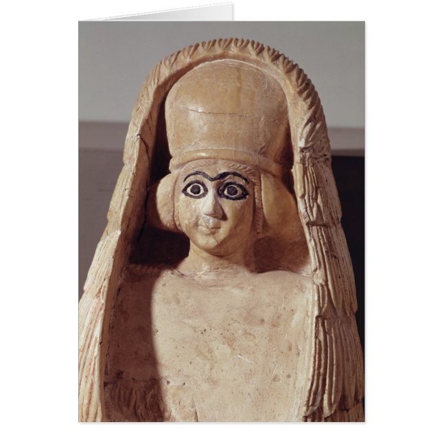 Jefe de una estatua de Ishtar, a que lleva (Frente)