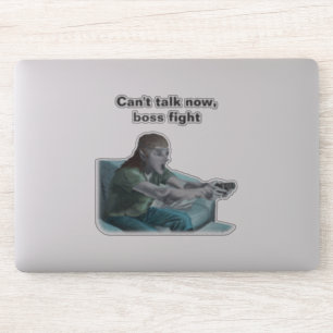 Jefe de videojuegos Elf contra Pegatina de arte fa