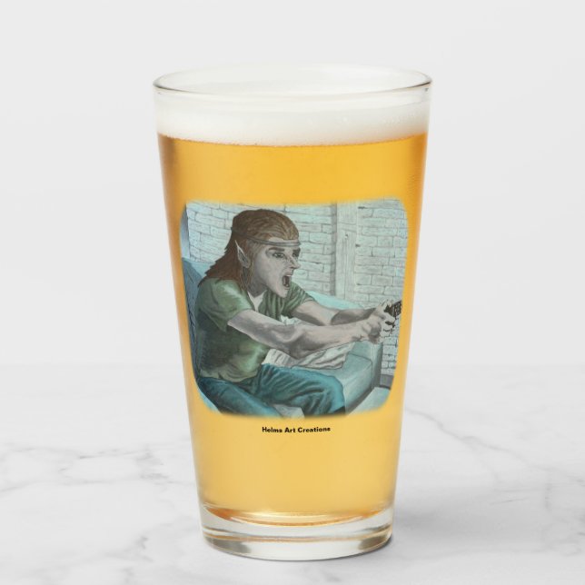 Jefe de videojuegos Elf lucha contra la fantasía d (Anverso (lleno))