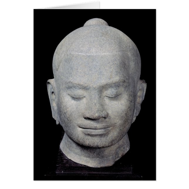 Jefe del Rey Jayavarman VII Estilo Bayon (Frente)