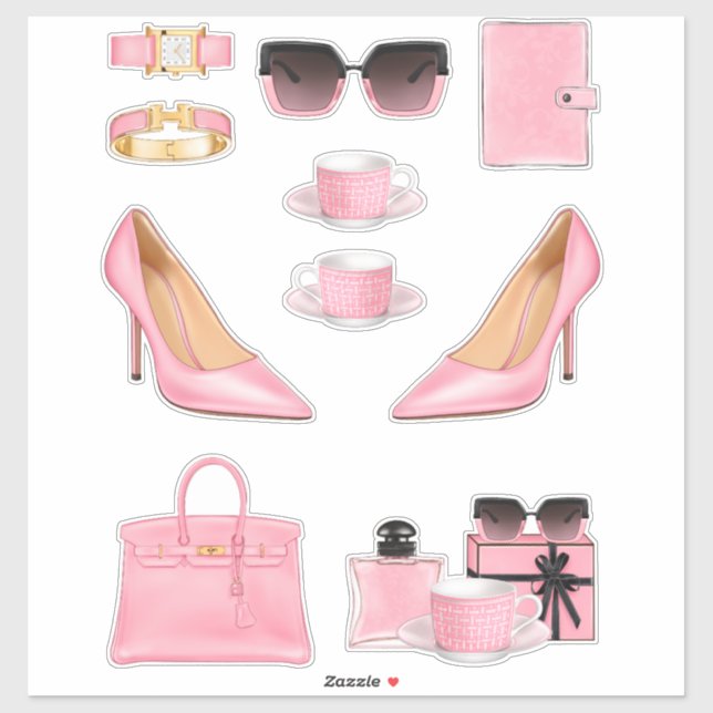 Jefe Lady Pegatina declara Pegatina de la Decoraci (Hoja)