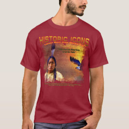 Jefe Sioux Lakota Sitting Bull pintado de camiseta