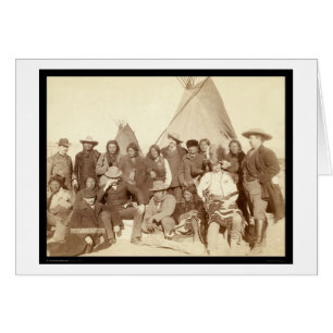 Jefes indios y funcionarios de Estados Unidos SD 1
