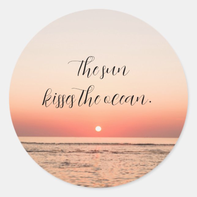 Jeju 02 | Pegatinas Pegatina redondo clásico (Anverso)