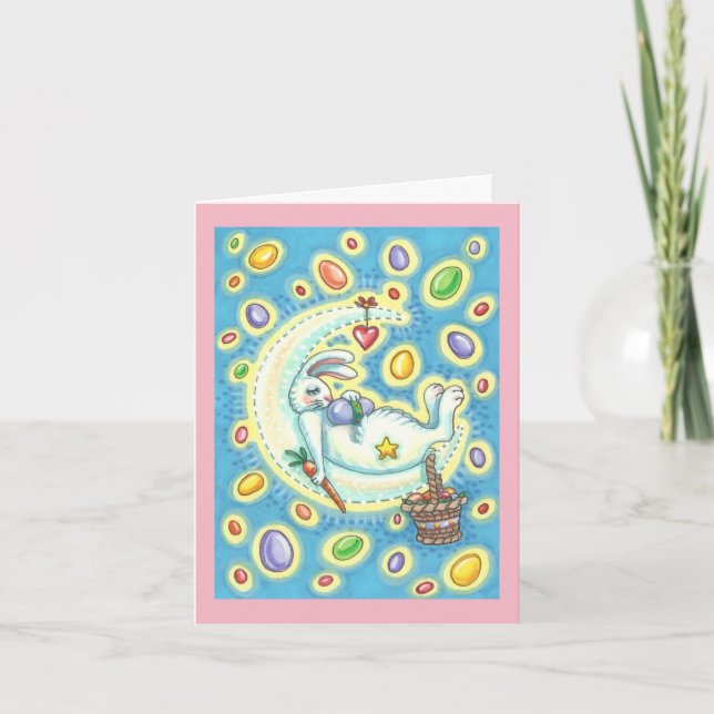 JELLY BEAN DREAMS EASTER BUNNY NOTA CARTA Verse (Anverso)