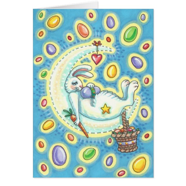 JELLY BEAN SUEÑOS CARTA DE NOTA DEL BUNNY DEL ESTE (Frente)