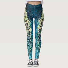 Jelly Fish Resumen leggings