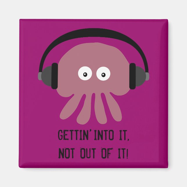 Jellyfish & audífonos ENTRAR EN el imán IT (Frente)