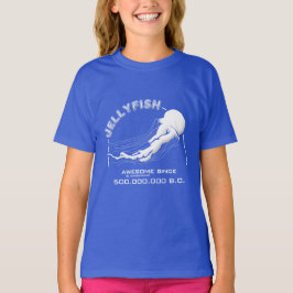 Jellyfish Vivir fósil camiseta