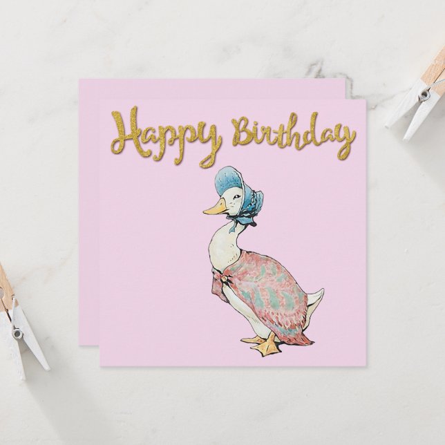 Jemima Puddle Duck (Anverso/Reverso In Situ)