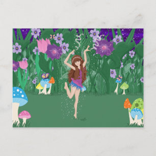 Jen la postal de la flor bailarina