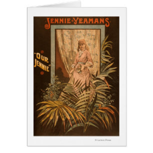 Jennie Yeamans poster del juego de "nuestro