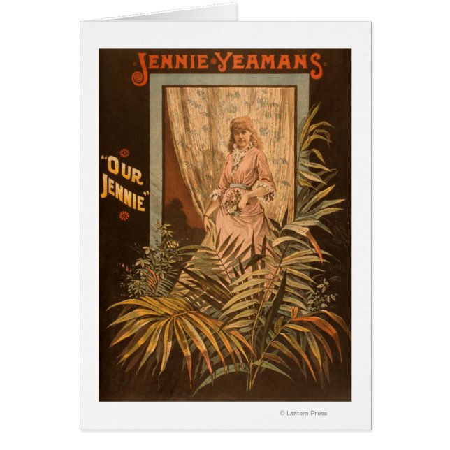Jennie Yeamans Poster del juego "Our Jennie" (Frente)