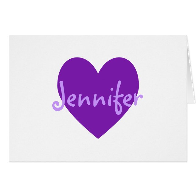 Jennifer in Purple (Anverso (Horizontal))