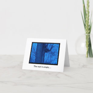 Jerarquía vacía/aquí para usted tarjeta de nota