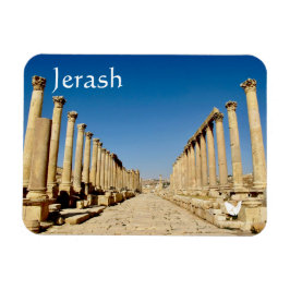 Jerash en imán jordano por escape de terciopelo