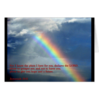 Jeremías 29:11 Arcoiris