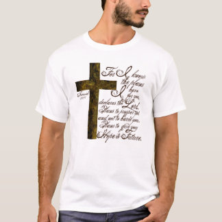 Jeremías 29:12 Sé los planes camiseta de hombres