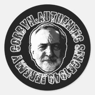 JEREMY CORBYN PEGATINA BLACK