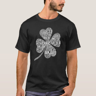 Jerga irlandesa para camiseta Paddy Eire Shamrock