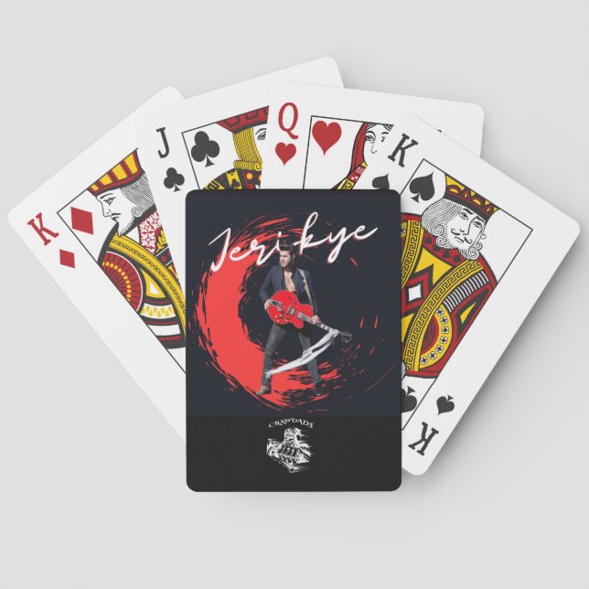 Jerikye y los Crawdads jugando cartas (Reverso)