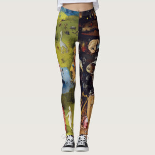 Jerónimo Bosch Heaven and Hell Leggings