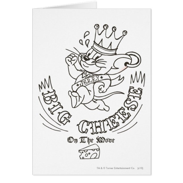 Jerry Big Cheese En La Luna 1 (Frente)