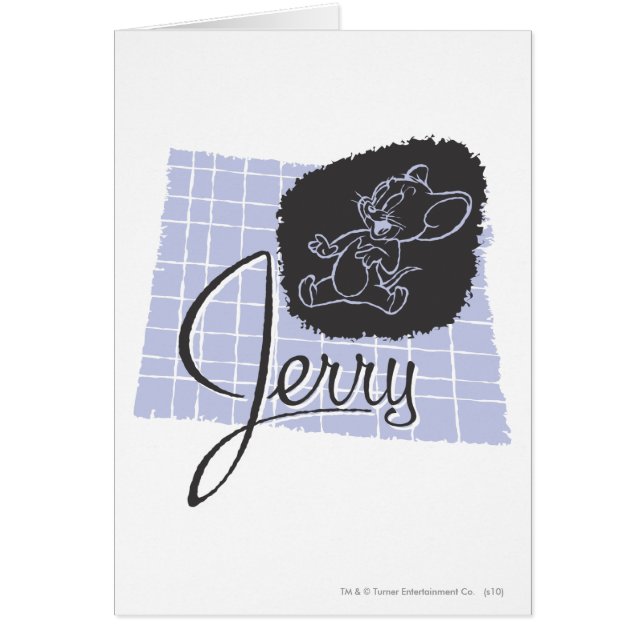 Jerry Black and Blue Script (Frente)