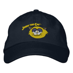Jerry el gorro bordado del gato