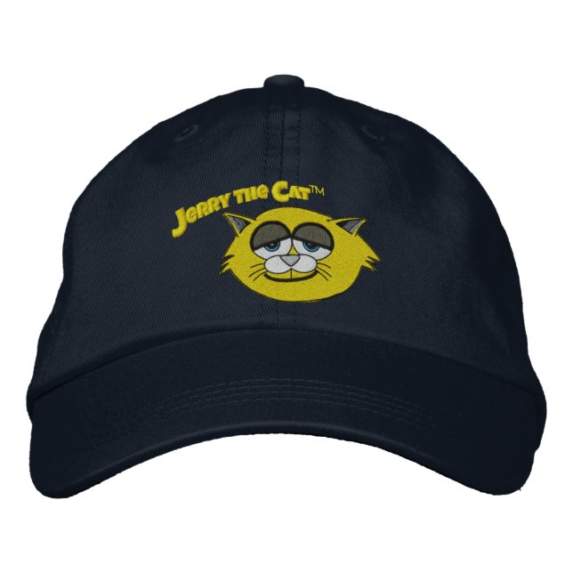 Jerry el gorro bordado del gato (Anverso)