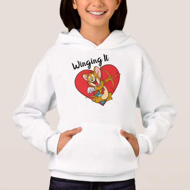 Jerry Mouse vestido como Valentine Cupido (Anverso)