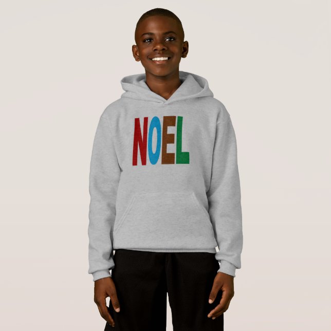 JERSEY   A CAPUCHA HANES NOEL COULEURS (Anverso completo)