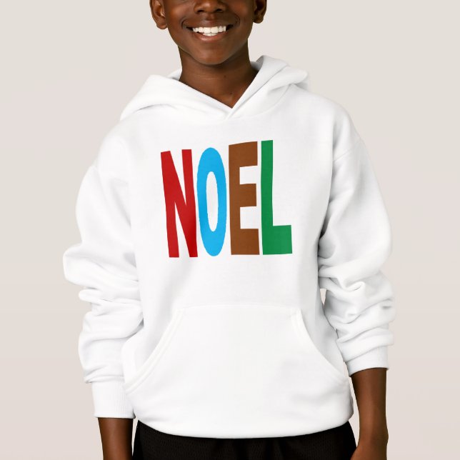 JERSEY   A CAPUCHA   NOEL COULEURS (Anverso)