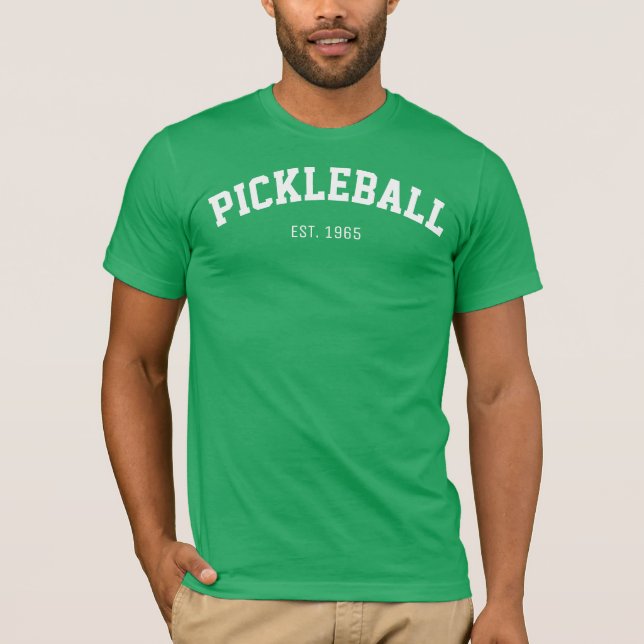Jersey atlético del PICKLEBALL de los hombres (Anverso)