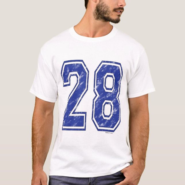 Jersey de 28 personalizados (Anverso)