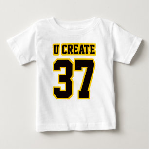 Jersey de 2 caras de ropa de oro NEGRO BLANCO